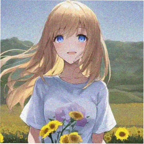 漫画party同好头像：墨黑底上的小番茄贴纸
